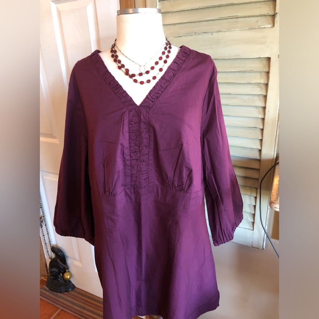 Beautiful Avenue Brand Size 1820 Blouse 97 Cotton 4 Spandex Super Nice